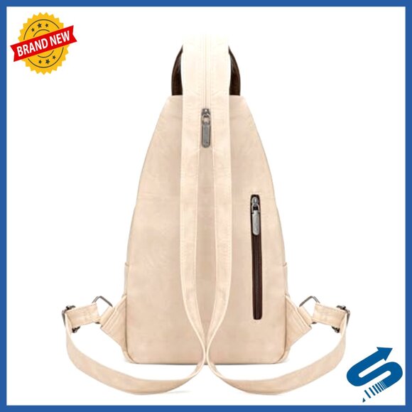 Convertible Sling Backpack with Anti-Theft Pocket for Hiking Travel main image 5